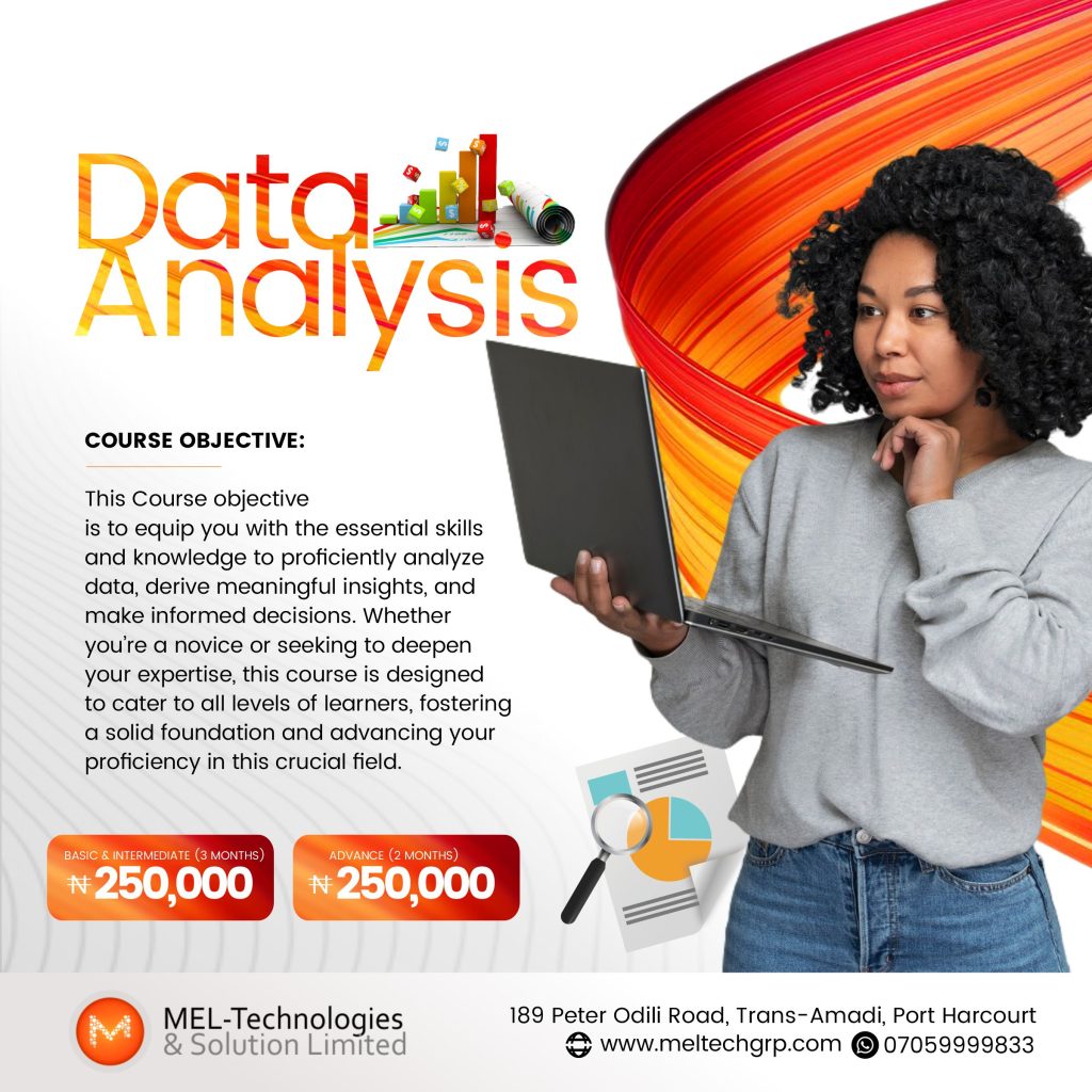 Data Analysis Training -MEL Technologies