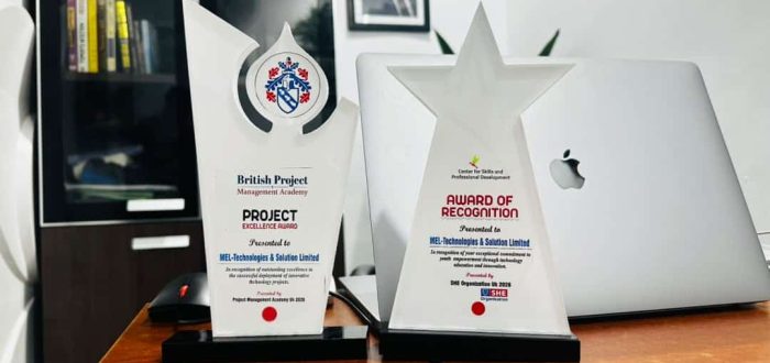 MEL-Technologies & Solution Limited Receives Two Prestigious International Awards for Innovation and Excellence